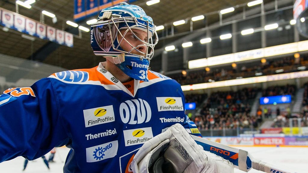 Teemu Lassila Tapparan paidassa viime kaudella.