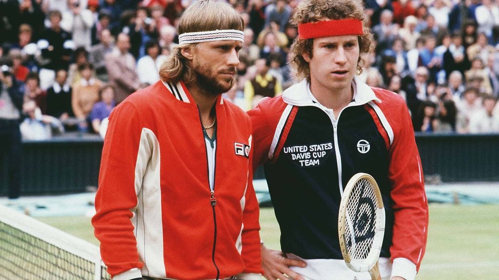 Björn Borg ja John McEnroe Wimbledon 1980