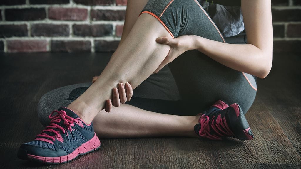 Pohje on yleisin paikka, johon ikävä lihaskramppi iskee.