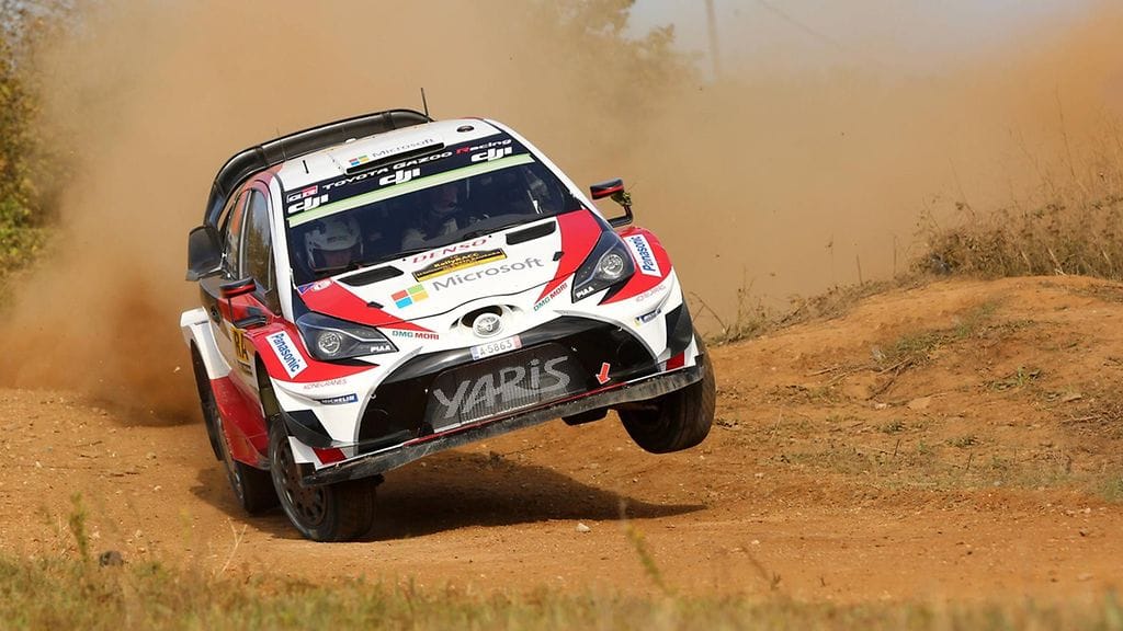 Jari-Matti Latvala Kataloniassa.