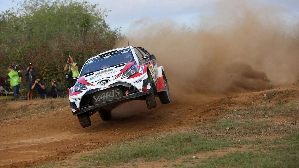 Juho Hänninen Katalonian teillä. Kuva perjantailta.