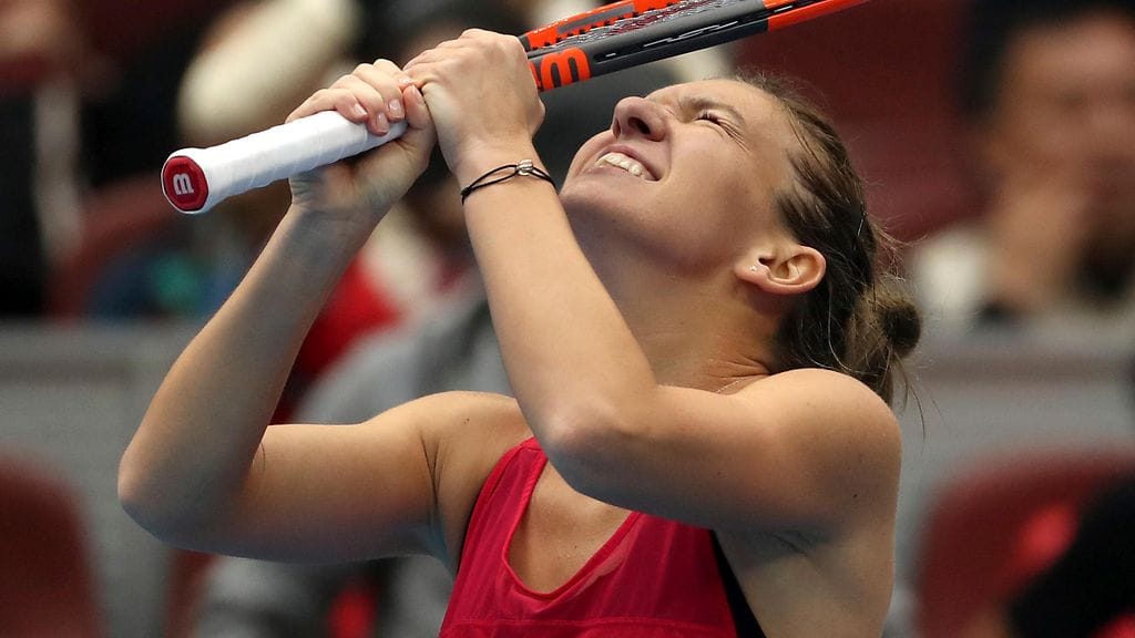 Simona Halep nousee ATP-listan kärkeen.