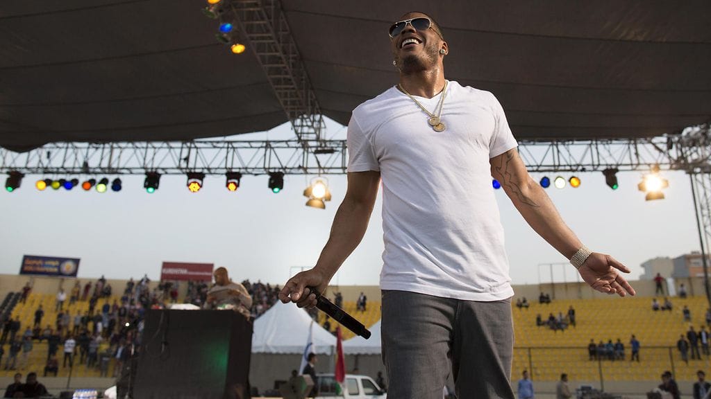 Nelly lavalla Irakissa maaliskuu 2015