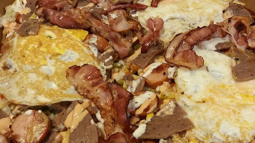 Sydänkohtaus-annos sisältää arviolta 7000 kilokaloria.