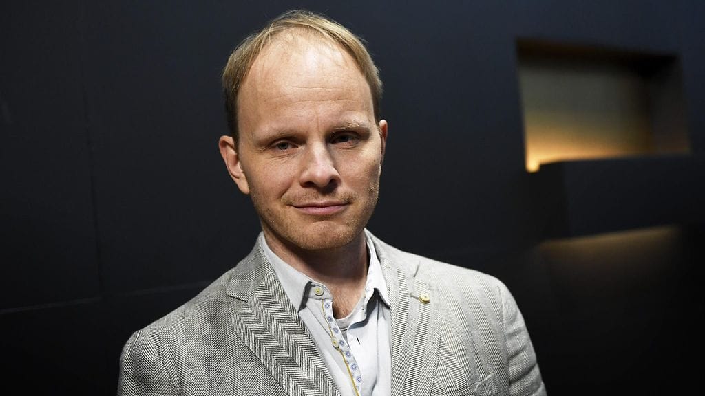 Dome Karukoski kuvattuna Tom of Finland -elokuvan lehdistönäytöksessä tammikuussa 2017.