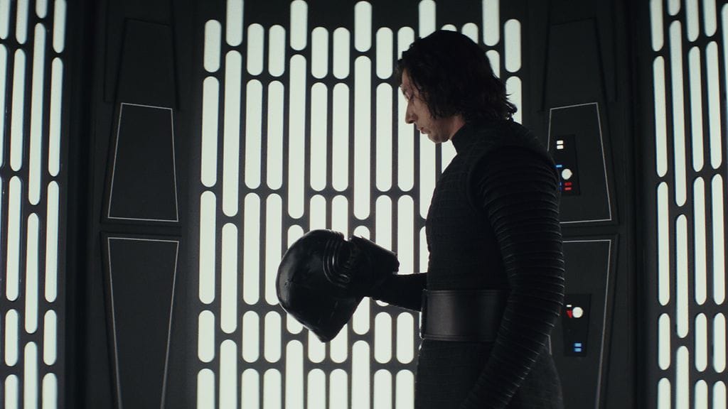 Adam Driver näyttelee yhtä pääosaa Star Wars: The Last Jedi -elokuvassa.