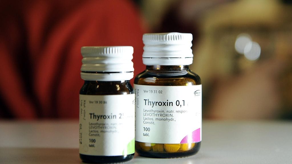 Tyroksiinia käytetään kilpirauhasen vajaatoiminnan hoitoon.