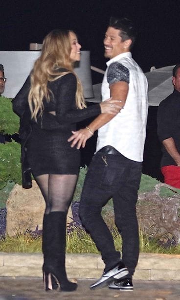 Mariah Carey poikaystävänsä Bryan Tanakan kanssa 9.10.2017 5