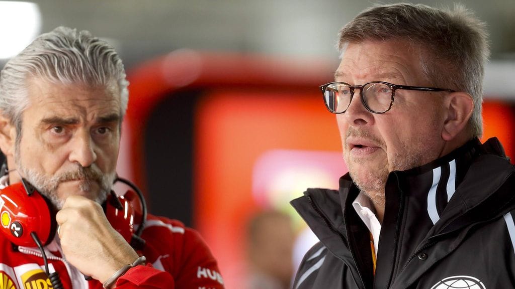 Ferrarin tallipäällikkö Maurizio Arrivabenella on sanansa sanottavana F1:n tulevaisuutta miettivälle Ross Brawnille.