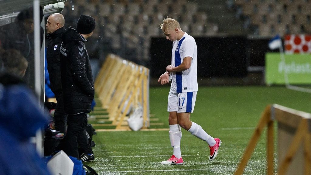 Mikael Soisalo ajettiin ulos 30. minuutilla.