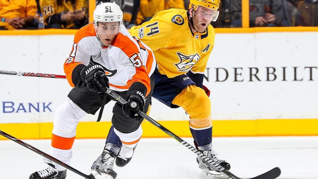 Valtteri Filppula onnistui kahdesti.