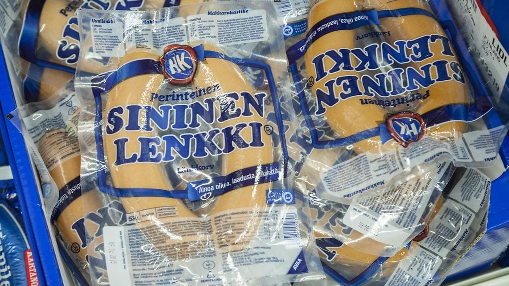 HK:n Sininen lenkkimakkara