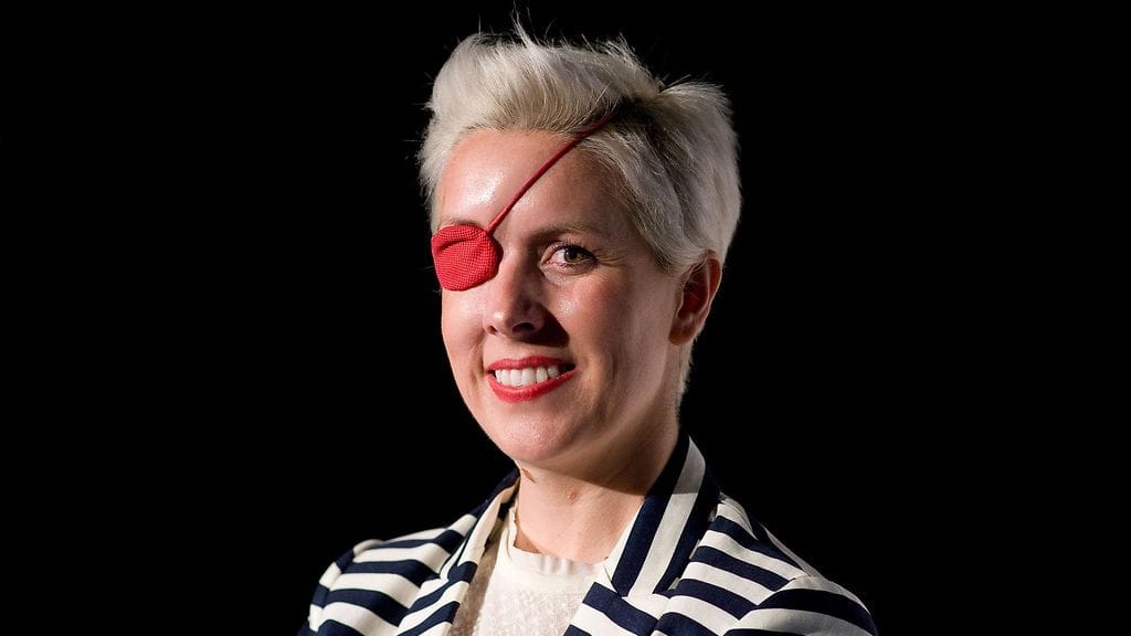 Maria De Villota onnettomuuden jälkeen.