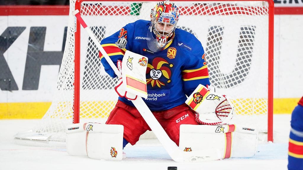 Ryan Zapolski on vartioinut Jokereiden maalia 13 ottelua putkeen.