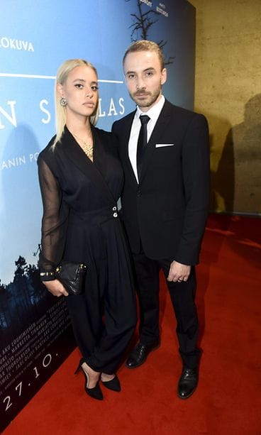 Samuli Vauramo ja Britney Jones Helsingissä lokakuu 2017