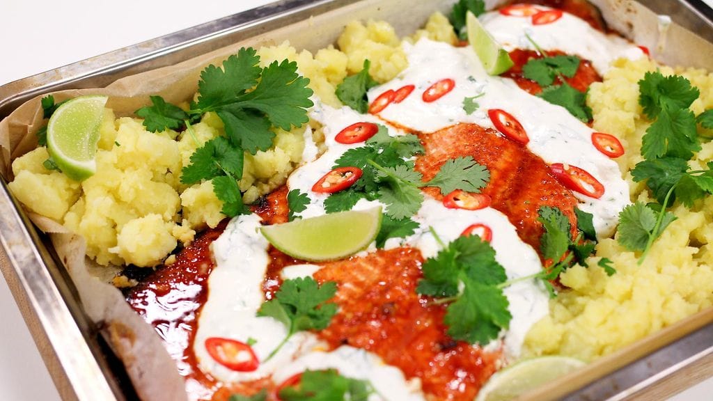 Sriracha-uunilohi kuva