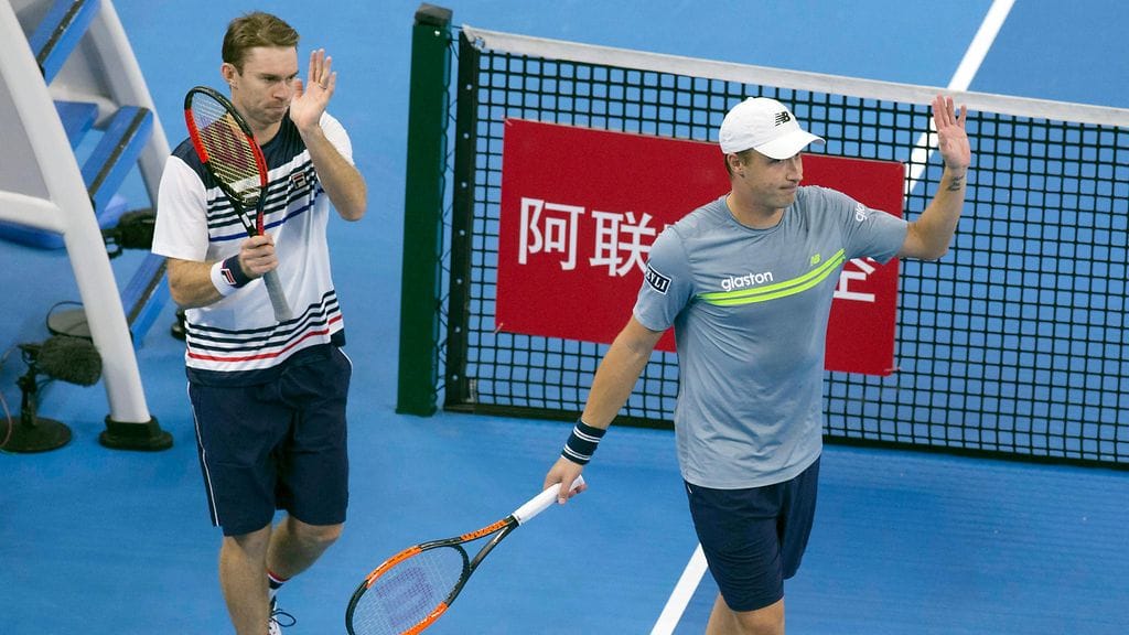 John Peers ja Henri Kontinen Pekingissä viime viikolla.