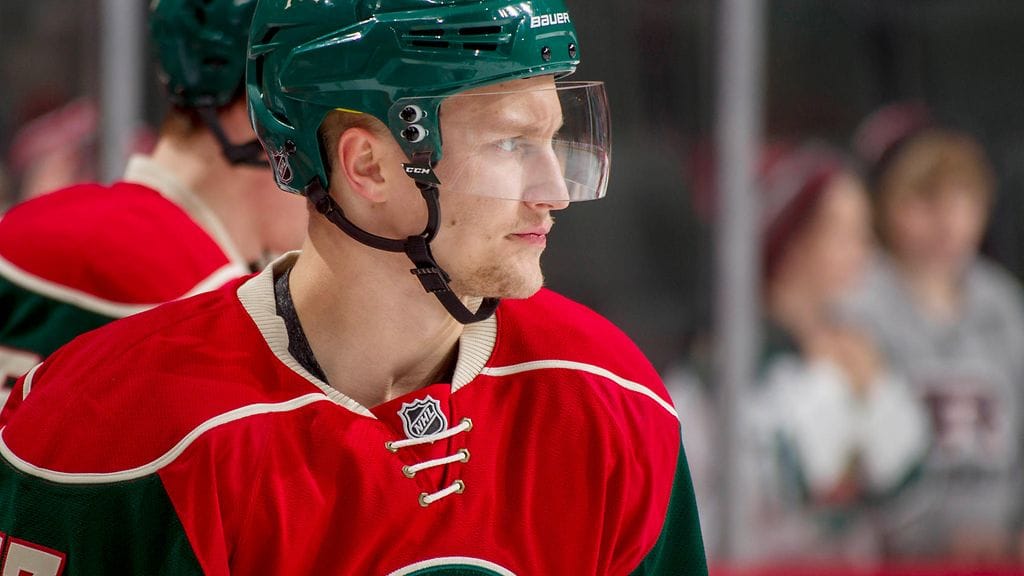 Teemu Pulkkinen pyörähti viime kaudella myös Minnesotan paidassa.