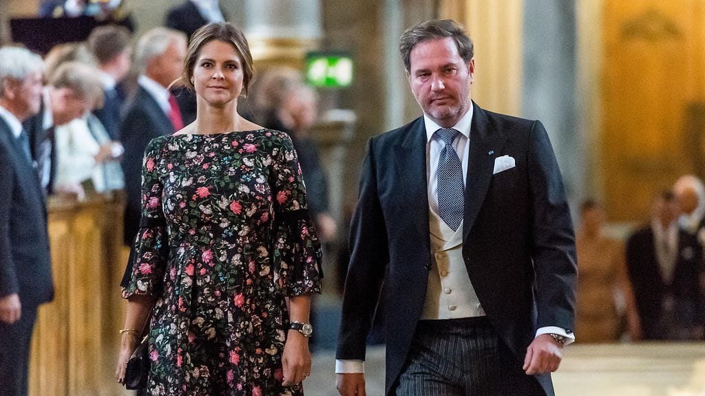 Prinsessa Madeleine ja Chris O'Neill syksyllä 2017.