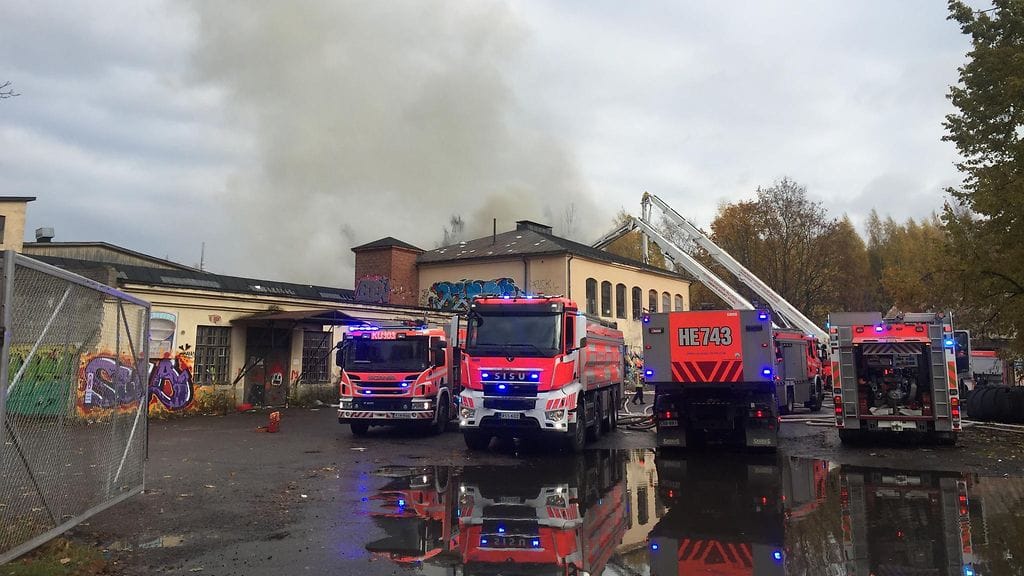 Tapanila tulipalo 16.10