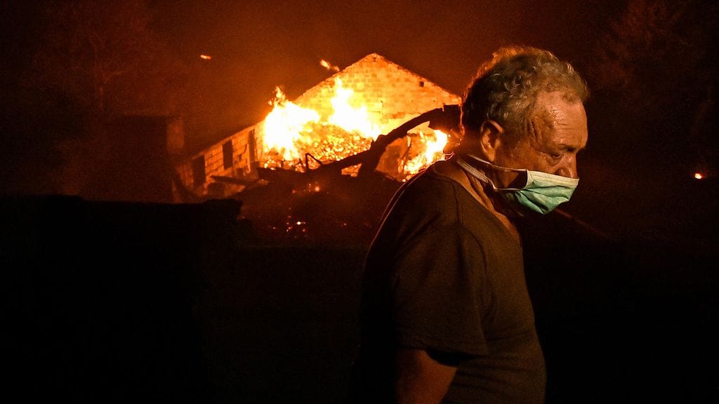 Portugali metsäpalo maastopalo