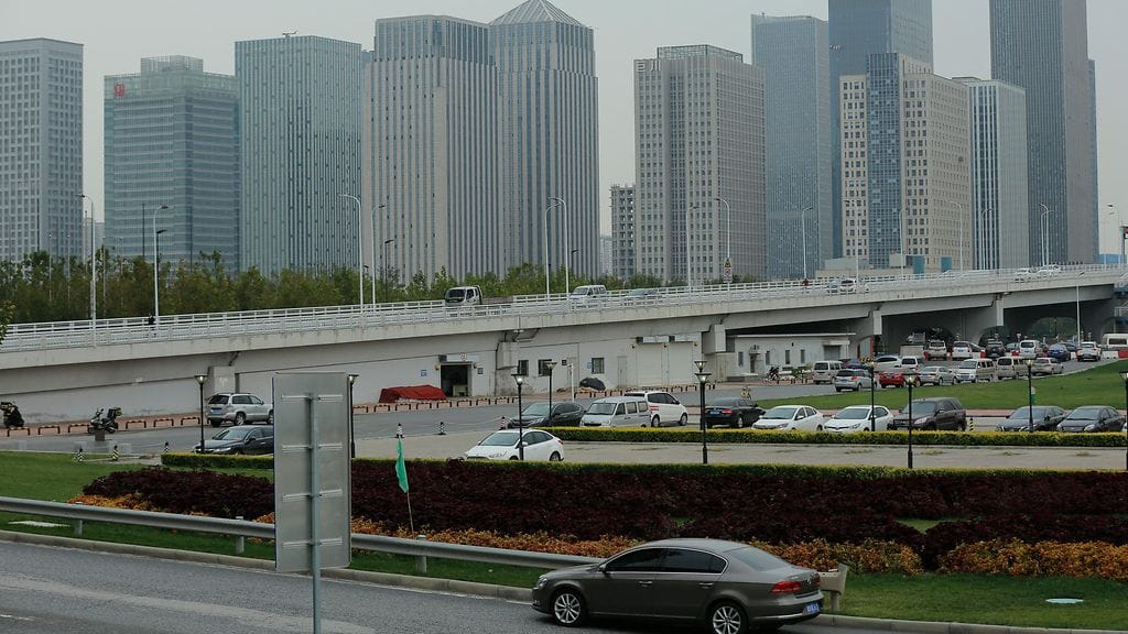 Tianjinin kaupunki Kiinassa