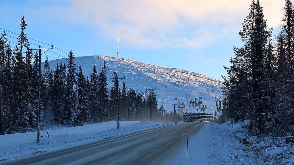 Kuva otettu Ylläksen maisematien varrelta, läheltä Luontokeskus Kellokasta.