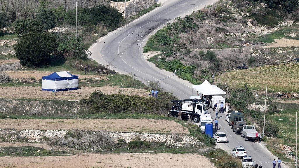 Toimittaja Daphne Caruana Galizia murhattiin autopommilla kaksi kuukautta sitten.