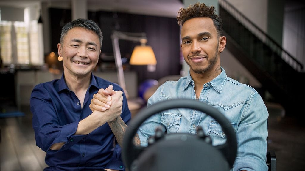 kazunori yamauchi lewis hamilton gran turismo sport