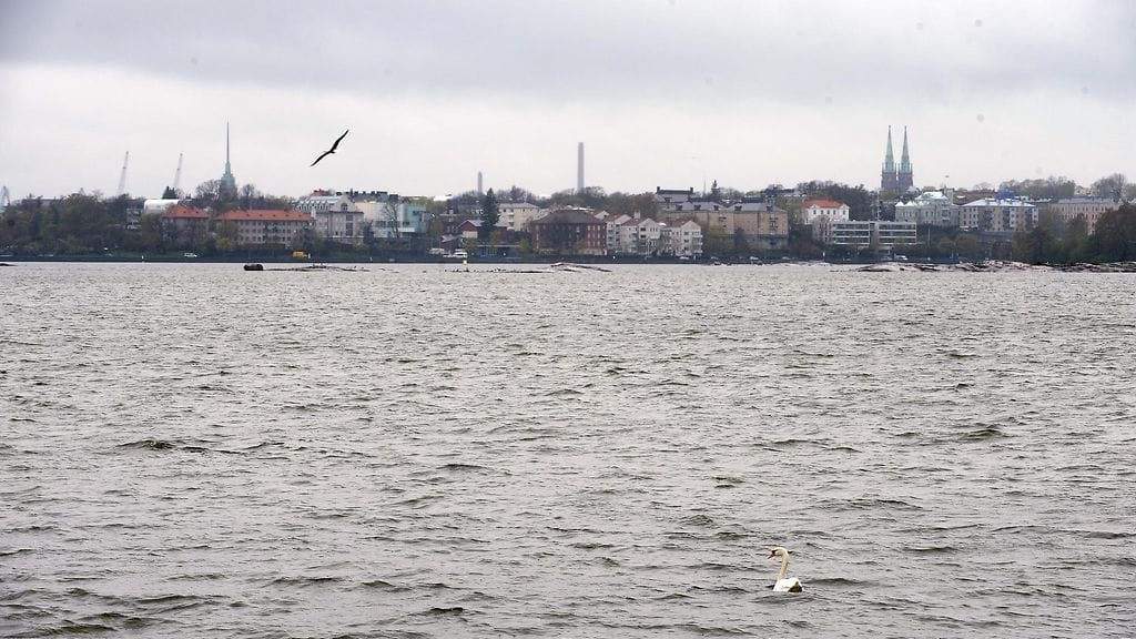 Helsingin Kaivopuiston rantaa