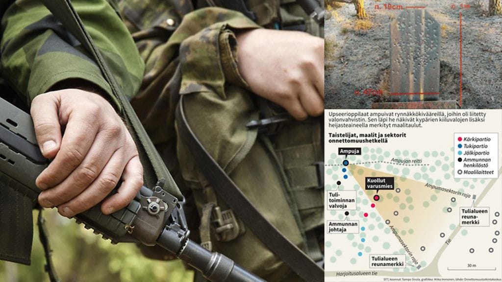 Syndalenin onnettomuudessa kuoli upseerioppilas.