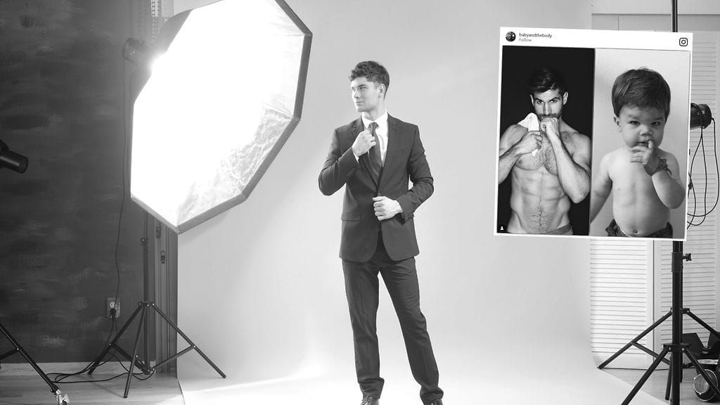 Tuhannet ihmiset ovat ihastuneet enon ja veljenpojan hauskoihin kuvapareihin.