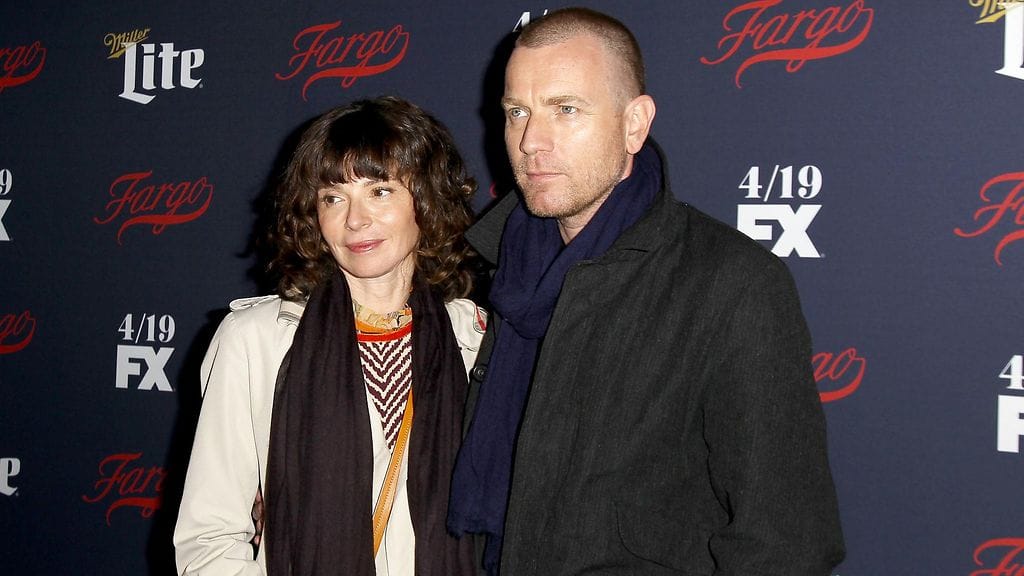 Ewan McGregor ja Eve Mavrakis huhtikuu 2017