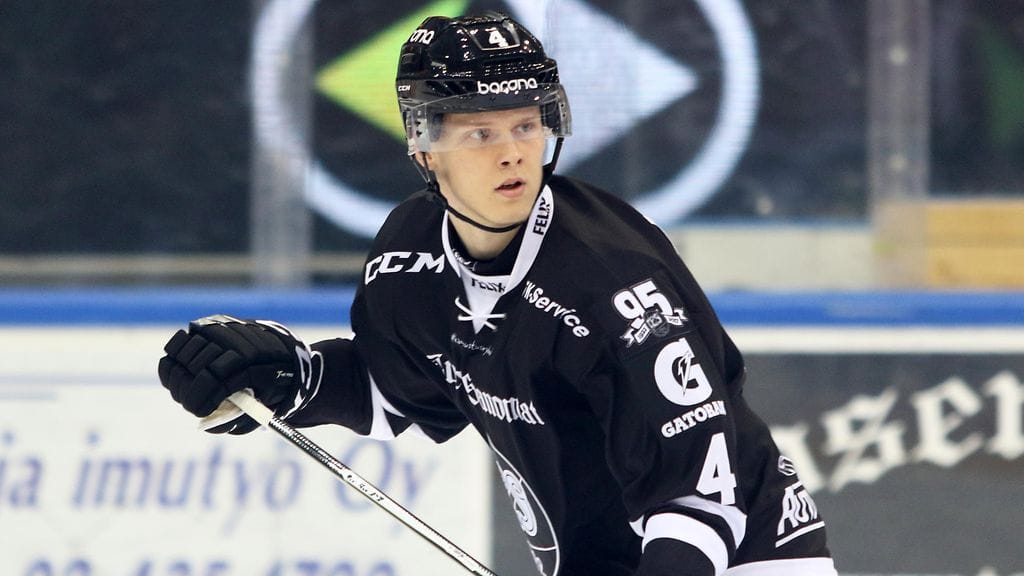 Olli Juolevi sai pistetilinsä auki SM-liigassa.