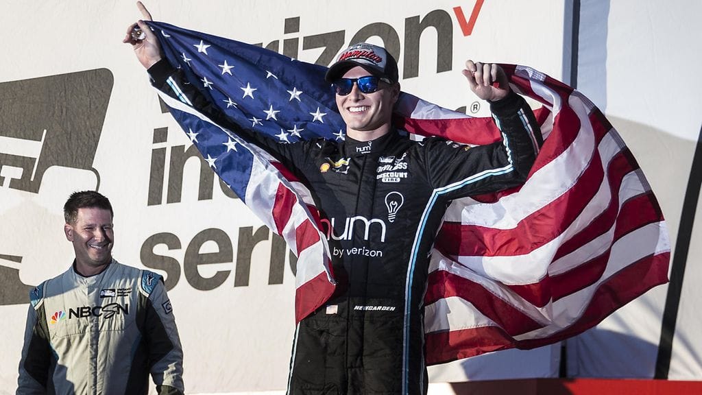Josef Newgarden voitti päättyneellä kaudella IndyCar-mestaruuden.