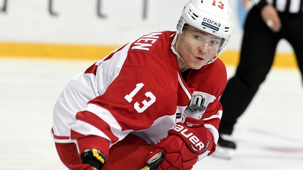 Jesse Mankinen Vitjazin paidassa syyskuussa.