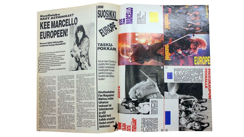 Suosikki-lehti vuodelta 1987.