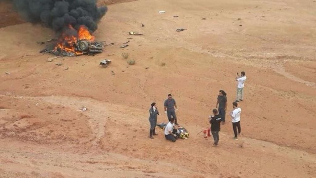 Autosta ei jäänyt käytännössä mitään jäljelle.