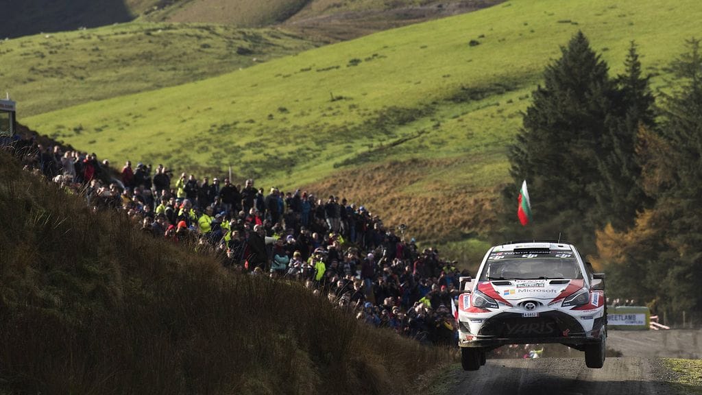 Jari-Matti Latvala ajaa rallissa kuudentena.