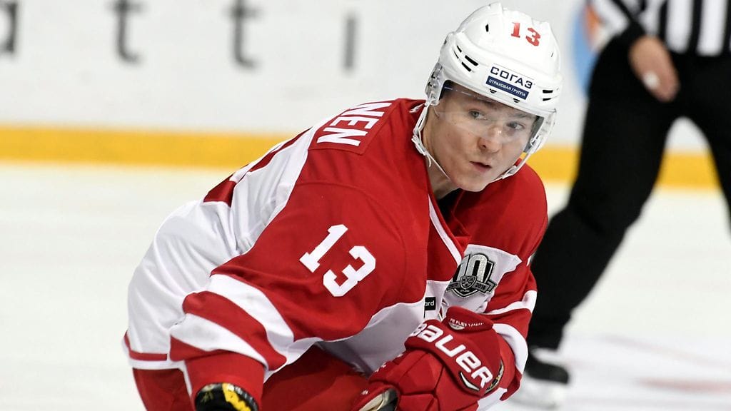 Pelicansiin siirtynyt Jesse Mankinen edusti aiemmin tällä kaudella KHL-joukkue Vitjazia.