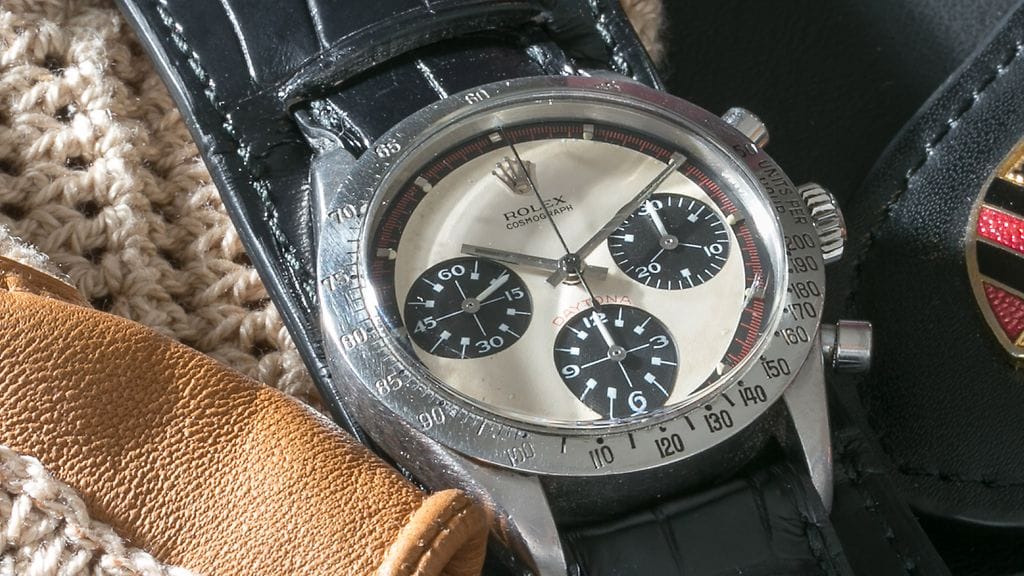 Paul Newmanin ikoninen Rolex myytiin käsittämättömään hintaan huutokaupassa.
