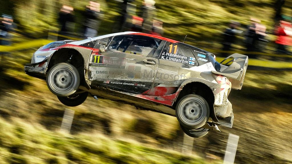 Juho Hänninen ajaa kymmenentenä Walesissa.