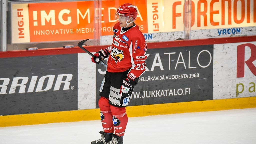 Olavi Vauhkonen ratkaisi voiton Sportille.