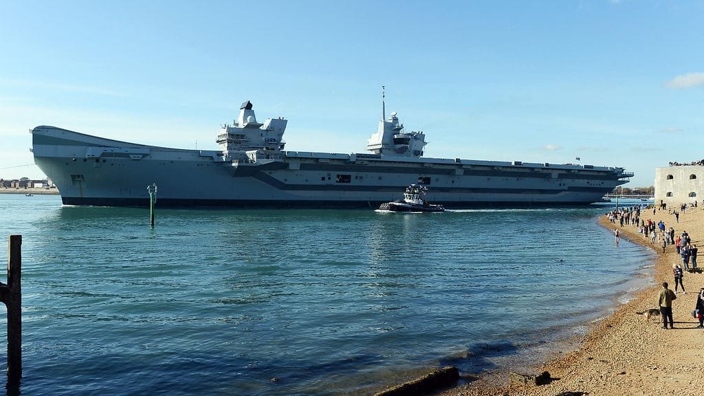 HMS Queen Elizabeth. Kuva: British Ministry of Defence