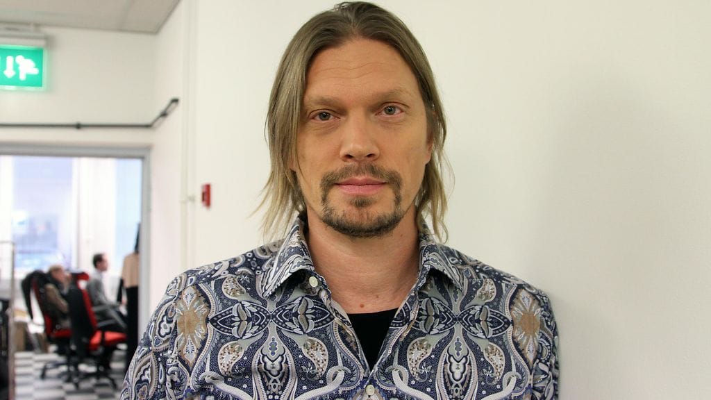 Mikko von Hertzen kuvattuna MTV:n Uutistalolla 31. lokakuuta 2017.