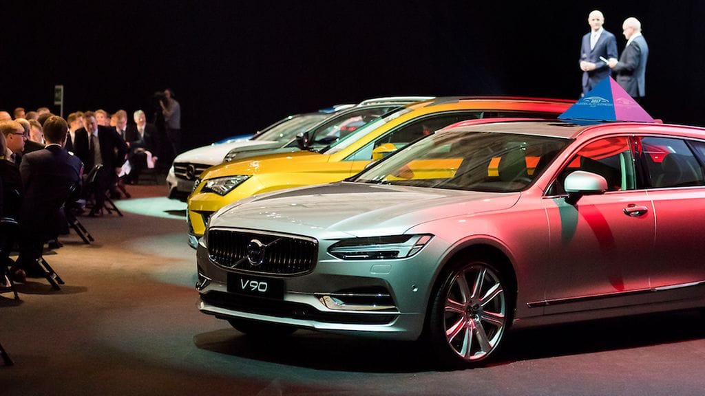 Viime vuonna voiton vei Volvo S90 / V90. Kuvassa V90.
