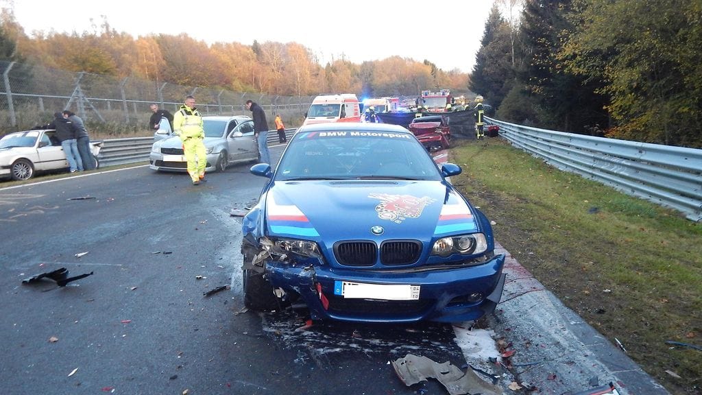 Rheinland-Pfalzin poliisin ottama kuva onnettomuuspaikalta.
