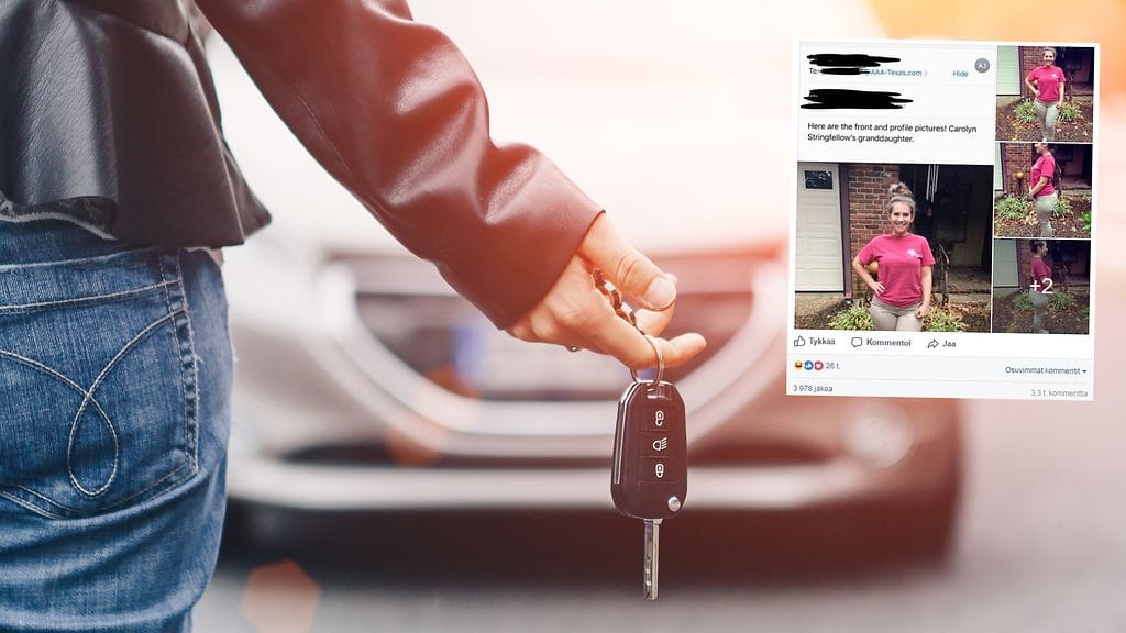 Nuori nainen ymmärsi vakuutusasiamiehen pyynnön hieman väärin.