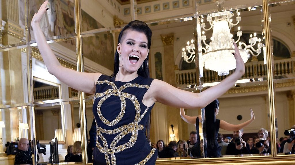 Suomen ensi kevään euroviisuedustaja Saara Aalto 7. marraskuuta 2017.