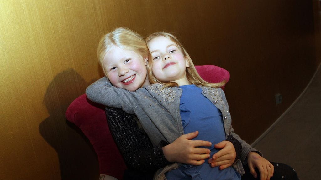 Emily Shipman ja Ella Kangas 9.11.2017 Heinähattu, Vilttitossu ja Rubensin veljekset -pressi 1